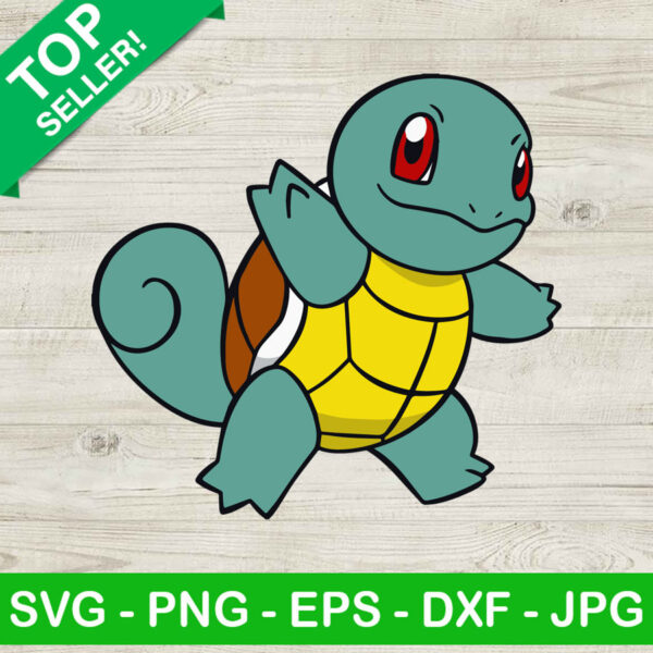 Squirtle Pokemon SVG, Squirtle Squirtle SVG, Pokemon SVG