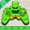 St Patricks Day Game Controller SVG, Video Game Controller SVG, St Patrick's Day SVG