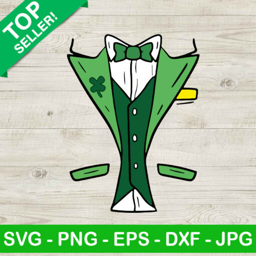 St Patricks Day Tuxedo SVG
