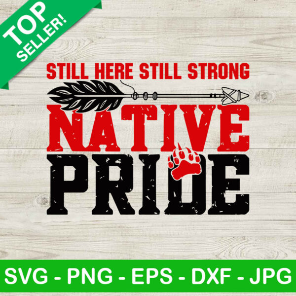 Still Here Still Strong Native Pride SVG, Native American Pride SVG, Native SVG
