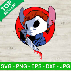 Stitch Freddy Krueger SVG, Freddy Krueger Halloween Funny SVG, Nightmare On Elm Street SVG