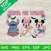 Disney Stitch Trick Or Teach SVG
