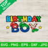 Super Mario Birthday Boy SVG, Super Mario SVG, Birthday Boy SVG
