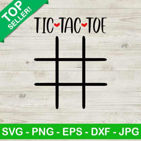 Tic tac toe SVG, Valentine day SVG, Valentine Tic tac toe SVG