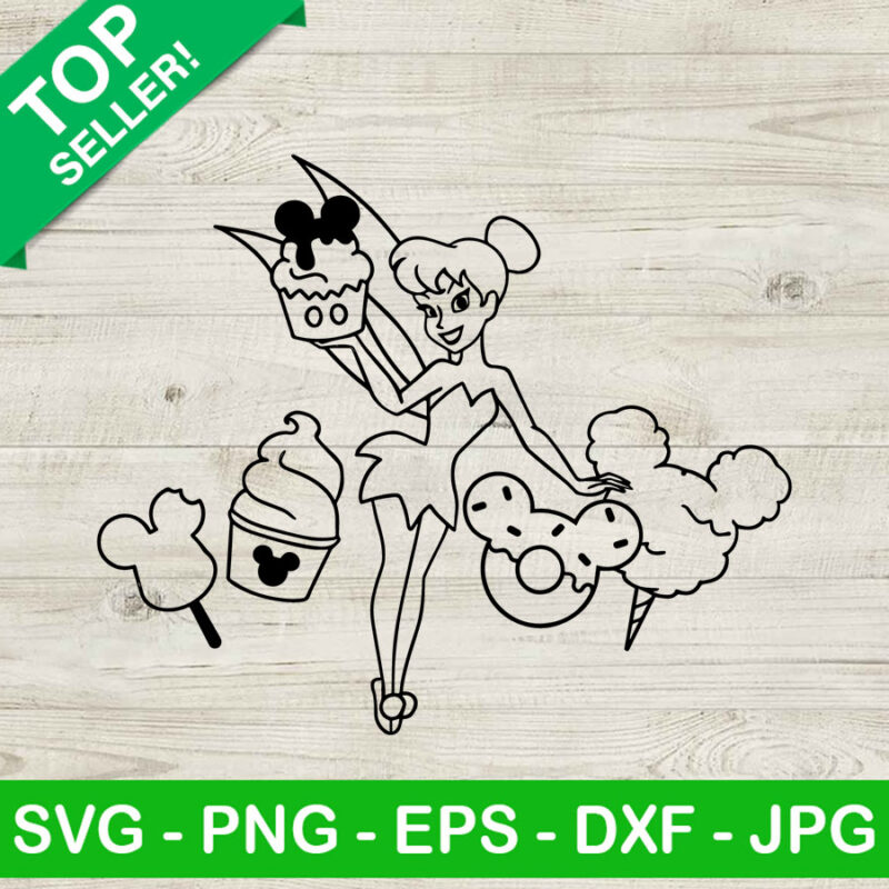 Tinkerbell Snack Goals SVG, Disney Snack Goals SVG, Tinker bell Faith SVG