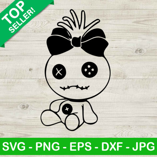 Voodoo Doll Nightmare Before Christmas SVG, Voodoo Doll SVG, Dummy Halloween SVG