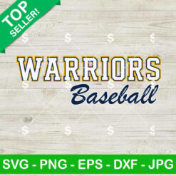 Warriors Baseball SVG