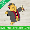 Winnie The Pooh Graduate SVG, Pooh Bear Graduate Cap SVG, School SVG