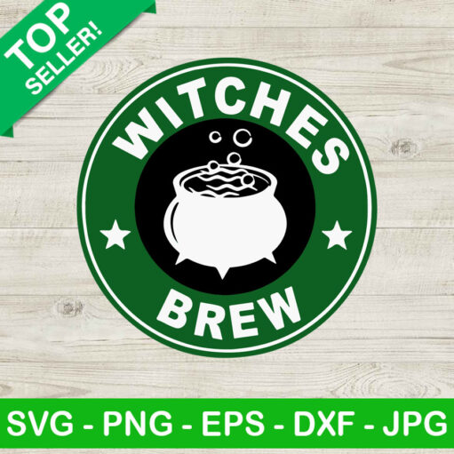 Witches brew starbuck coffee SVG Starbuck logo SVG Halloween witches brew SVG