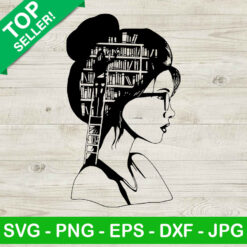Women Reading SVG, Book Lovers SVG, Reading Woman SVG