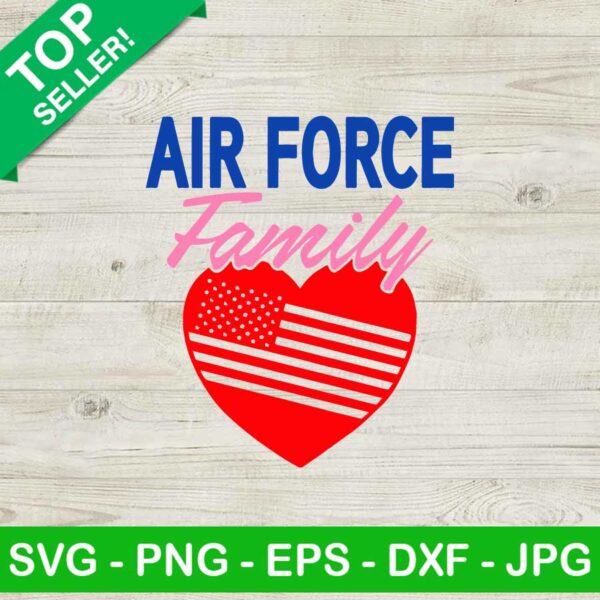 Air force family SVG, Military SVG, Soldier SVG