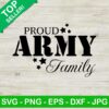 Proud army family SVG, Army SVG, Army famiy quote SVG