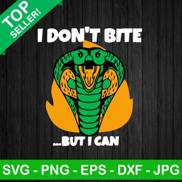 I don't bite but i can SVG, Cute cobra SVG, I don't bite SVG