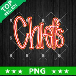 Chiefs Neon Logo PNG
