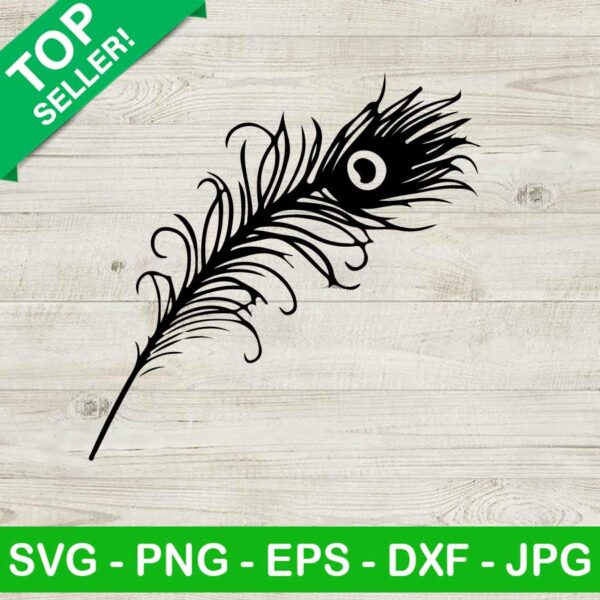 Peacock feather SVG, Feather SVG, Peacock SVG
