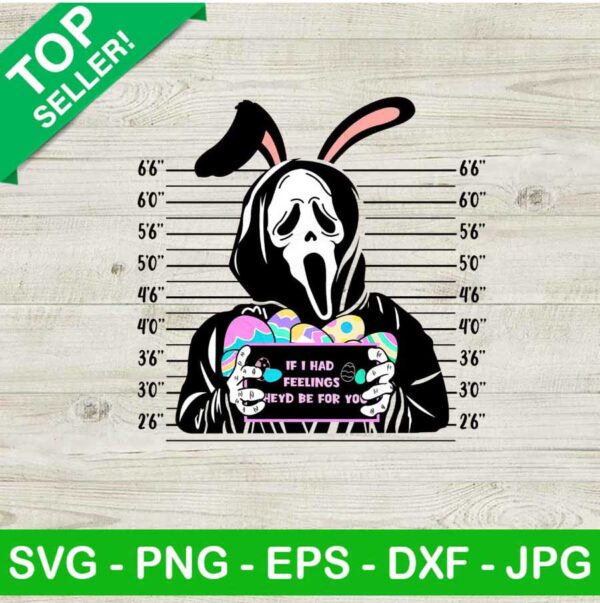 Horror bunny mugshot PNG, Easter killer mugshot Sublimation transfer PNG, Easter mugshot Heat Transfer PNG
