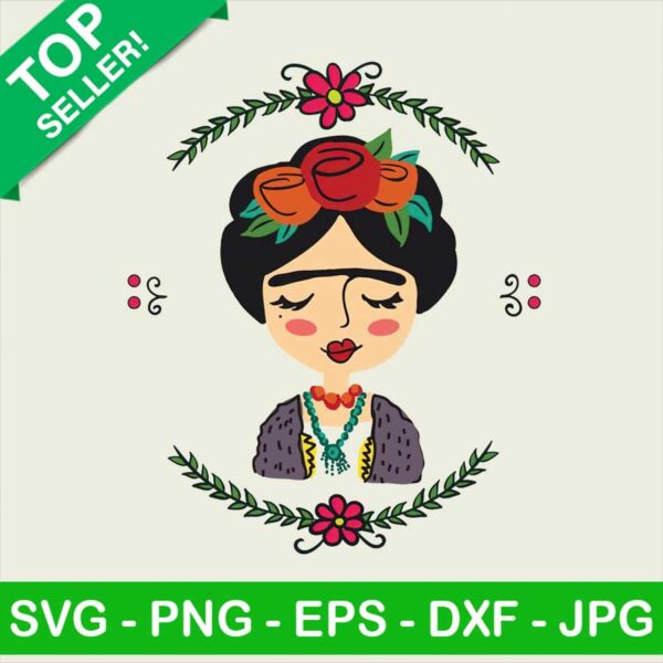 Frida Kahlo PNG, Flower Arranging Sublimation transfer PNG, Frida Transfer PNG