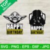Happy birthday star war SVG, Star war SVG, Happy birthday SVG