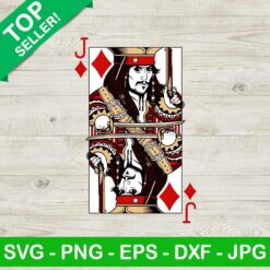Jack captain sparrow of spades card PNG, Jack of spades card Sublimation transfer PNG, Jack captain sparrow Heat Transfer PNG