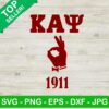 Kap 1911 SVG, Kappa alpha psi SVG, KAP hand 1911 SVG