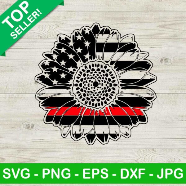 American flag sunflower SVG, American flag SVG, Sunflower SVG