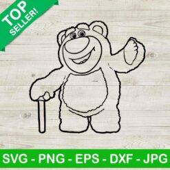 Lotso toy story SVG, Lotso bear SVG, Toy story SVG