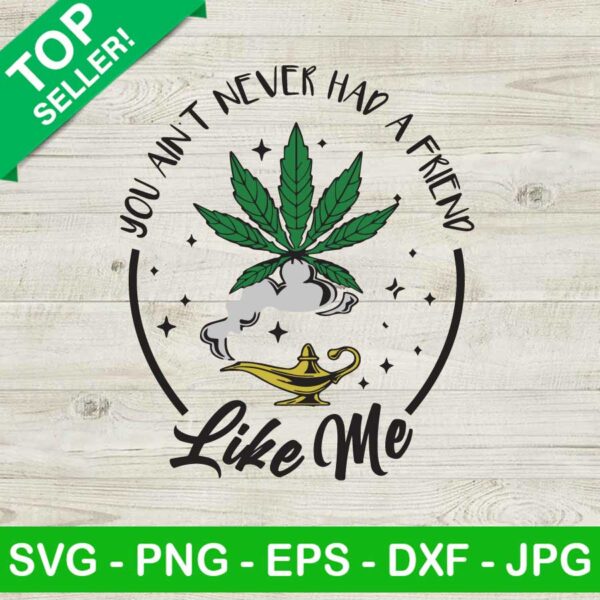 Friend with weed SVG, Cannabis smoking lover weed SVG, Disney aladdin SVG