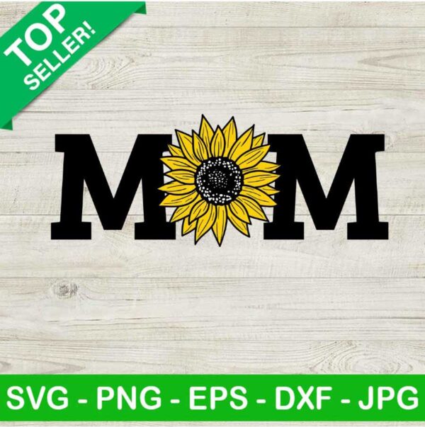 Sunflower mom PNG, Mother's day Sublimation transfer PNG, Sunflower Heat Transfer PNG