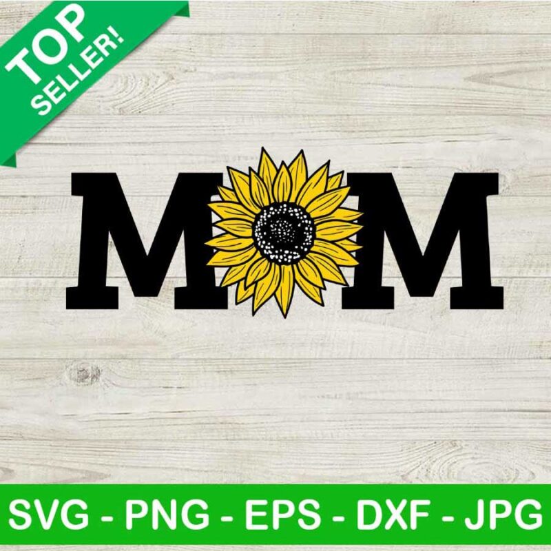Sunflower mom PNG, Mother's day Sublimation transfer PNG, Sunflower Heat Transfer PNG
