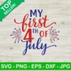 My first 4th of july SVG, Baby 4th of july SVG, 4th of july SVG