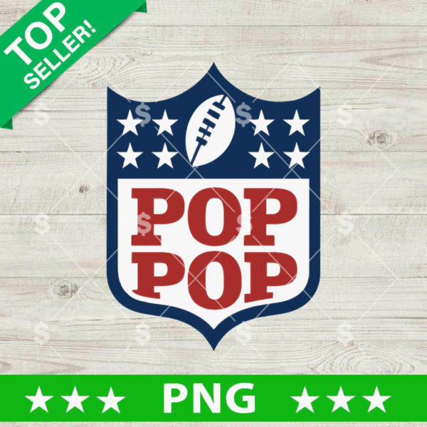 Pop Pop NFL Logo PNG
