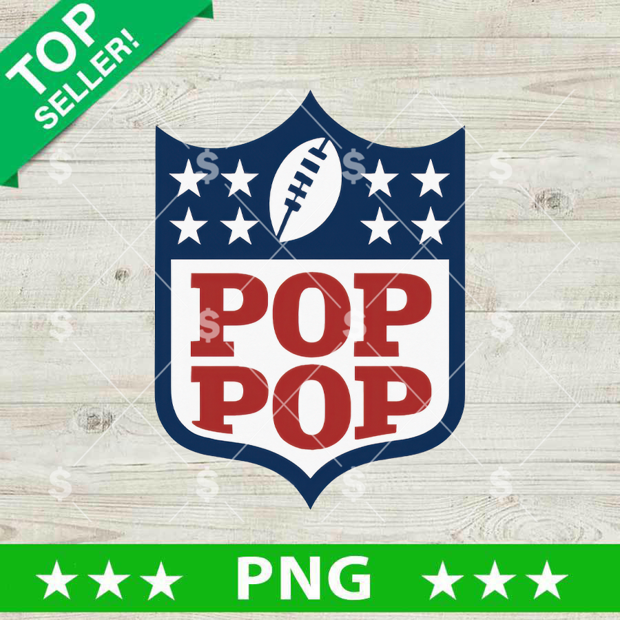 Pop Pop NFL Logo PNG