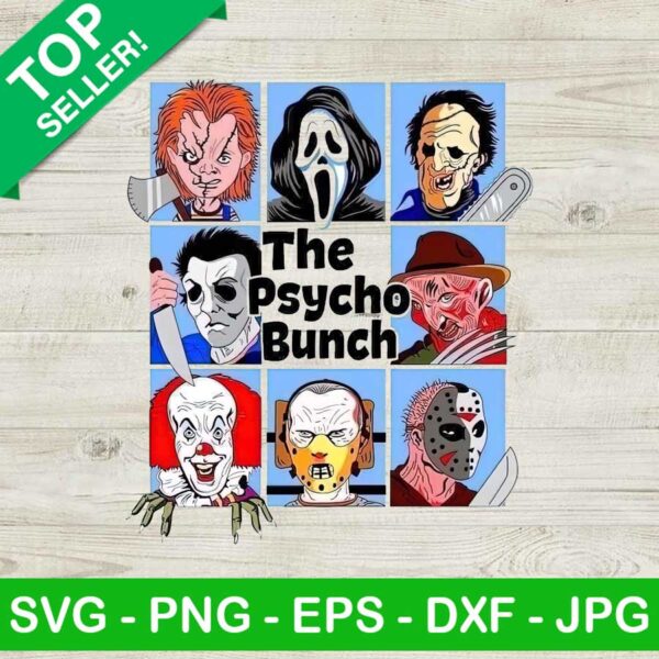 The psycho bunch PNG, Horror Friends Team PNG, Movie PNG