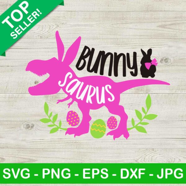 Bunny Saurus SVG, Dinosaur SVG, T Rex Bunny SVG