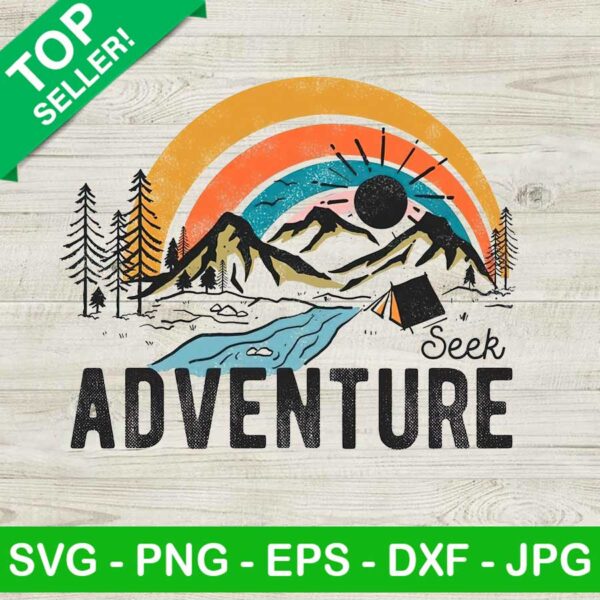 Seek adventure PNG, Seek adventure Sublimation PNG, Travel PNG