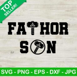 Fa thor son SVG, Marvel fa thor SVG, Son thor SVG