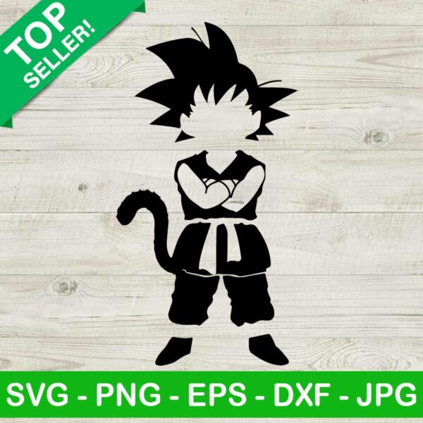 Son goku dragon ball SVG, Baby goku SVG, Dragon ball character SVG