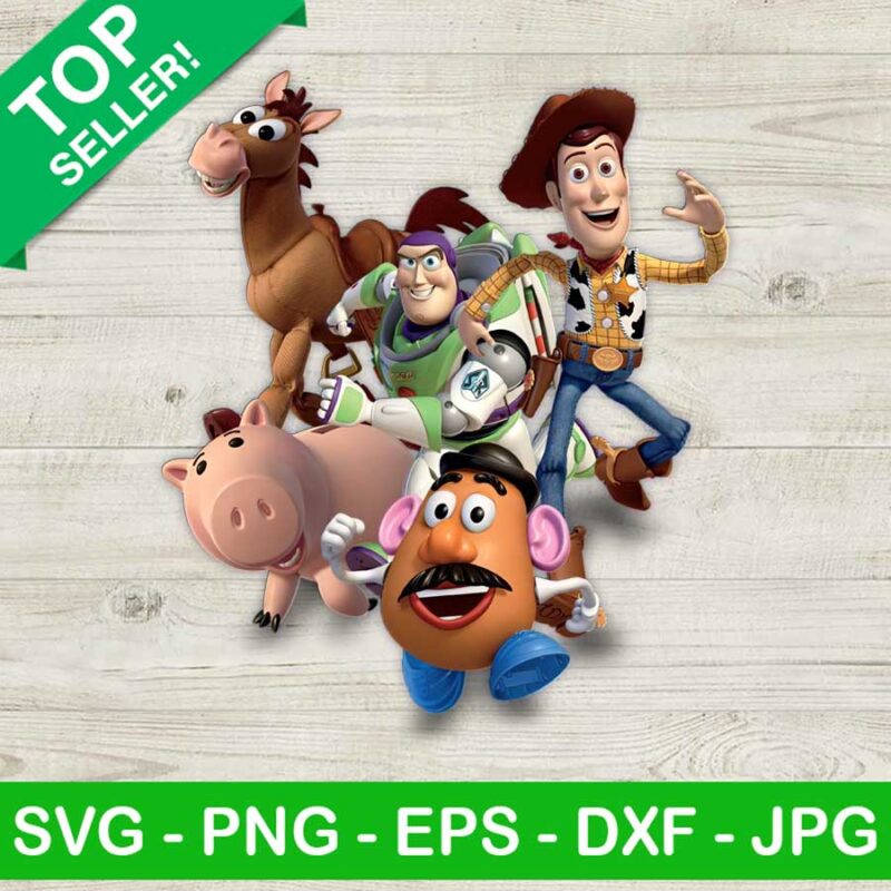 Toy Story PNG, Toy story characters Sublimation transfer PNG, Disney Movie Heat Transfer PNG