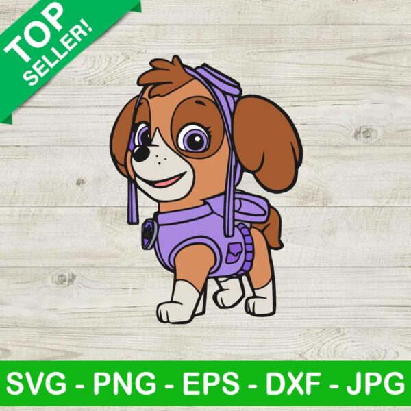 Skye Paw patrol SVG, Paw patrol character SVG, Cute Skye SVG