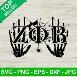 Zeta phi beta SVG, Halloween ZPB SVG, Sorority SVG