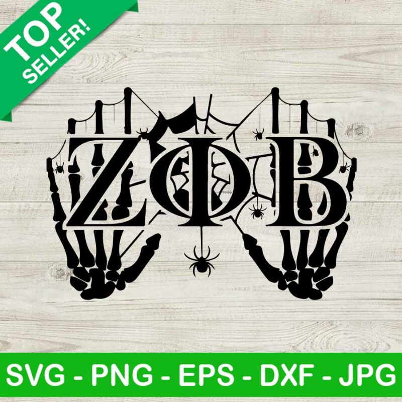 Zeta phi beta SVG, Halloween ZPB SVG, Sorority SVG