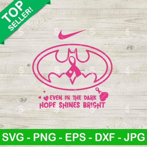 Batman Breast Cancer SVG