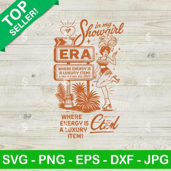 The Life Of a Showgirl SVG