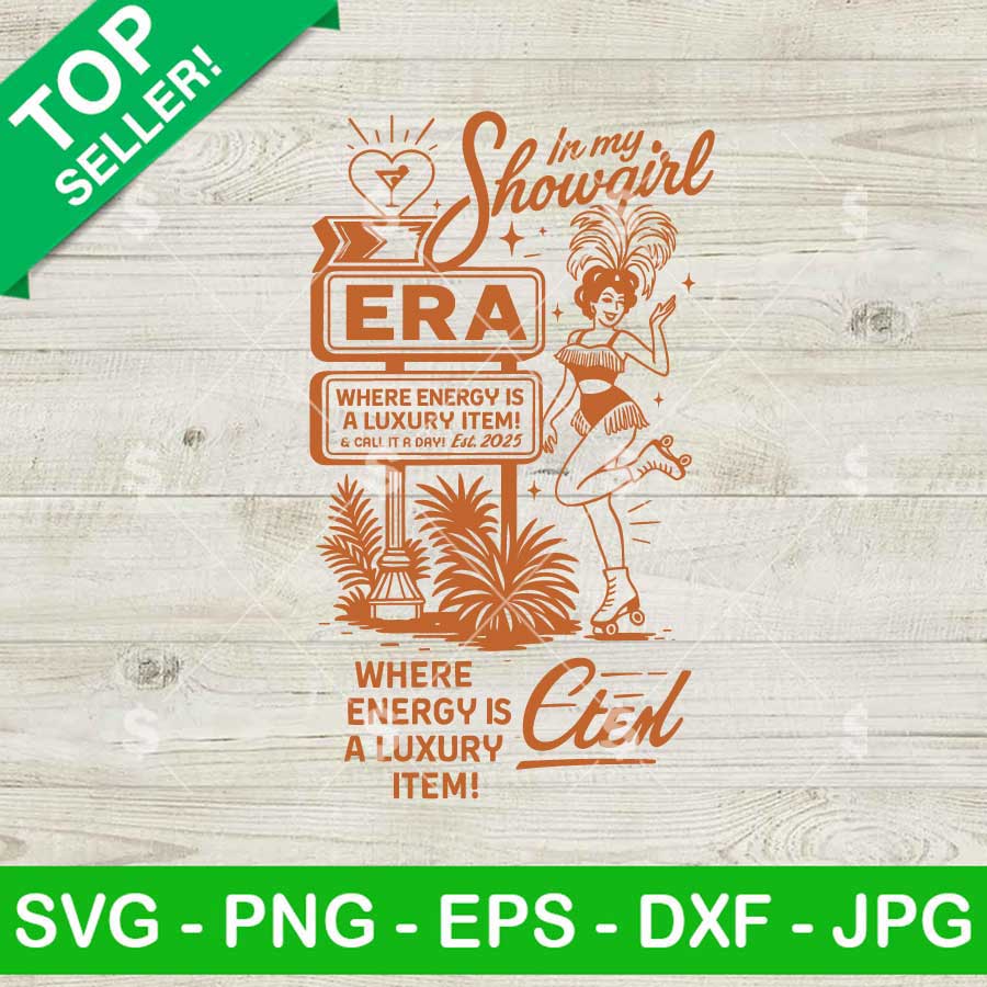 The Life Of a Showgirl SVG