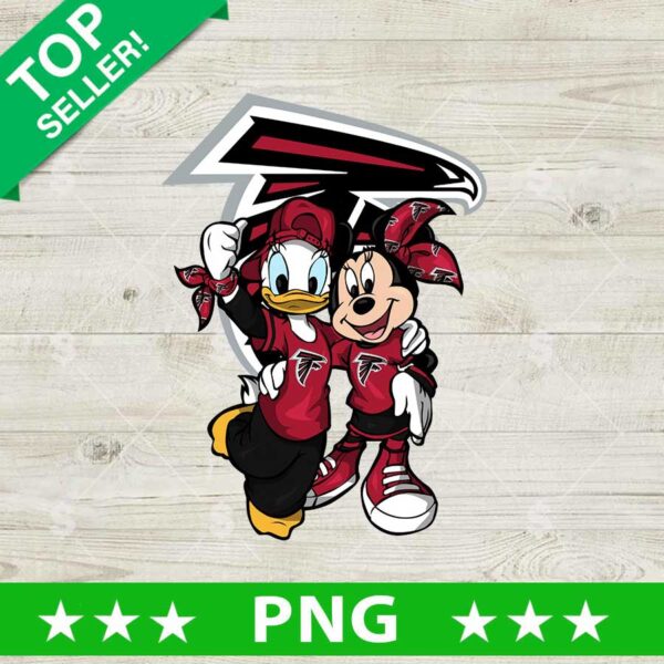 Mickey And Donald Atlanta Falcons PNG
