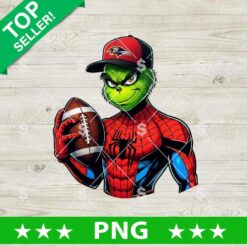Grinch Spiderman Baltimore Ravens Football PNG