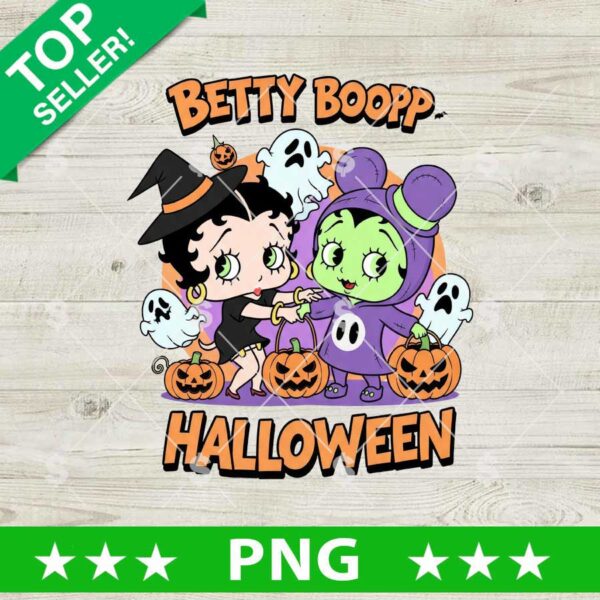 Betty Boop Halloween PNG