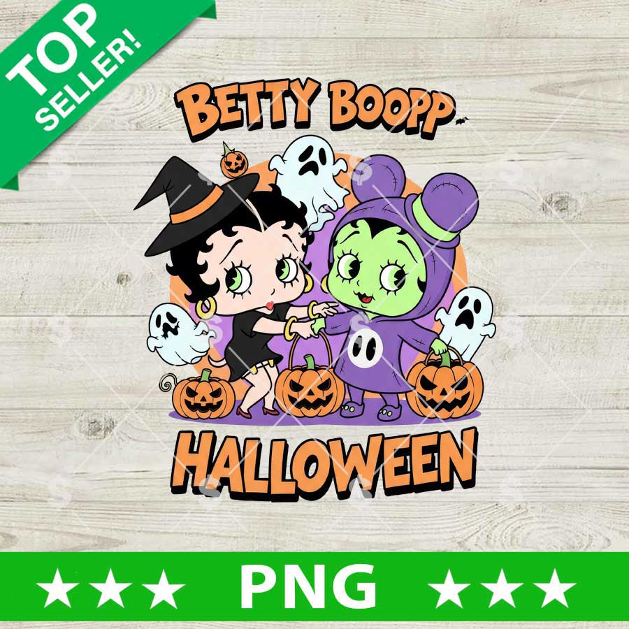 Betty Boop Halloween PNG