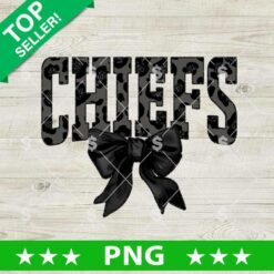Chiefs Coquette Bow PNG