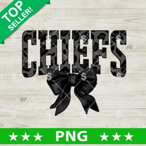 Chiefs Coquette Bow PNG